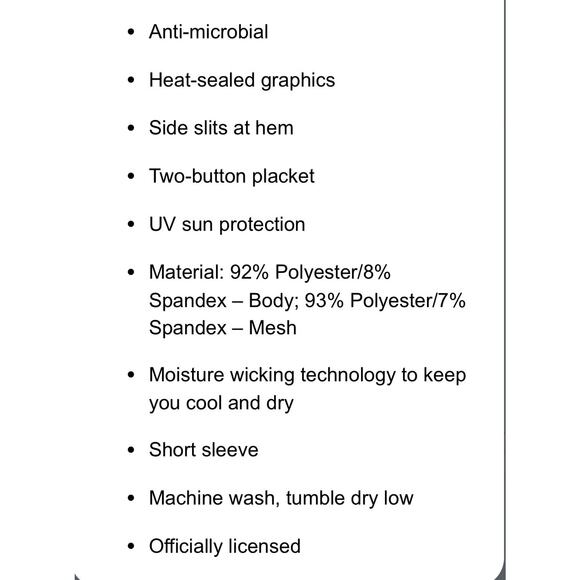 NWT MSX by Michael Strahan NFL Short Sleeve Men's Polo LA Rams Small A458425 - Picture 13 of 16